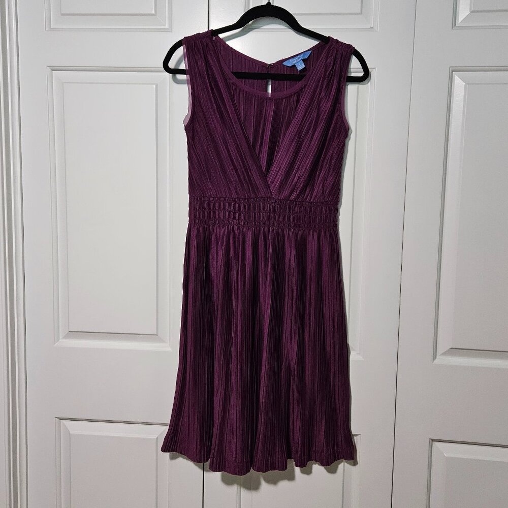 Simply Vera Wang Pleated Sleeveless Dress